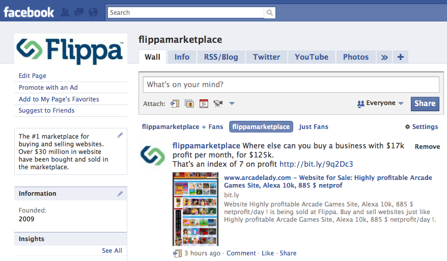 Facebook Pages
